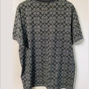 COACH MIXED MEDIA SHIRT